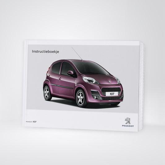 2008-2014 Peugeot 107 Gebruikershandleiding | Nederlands