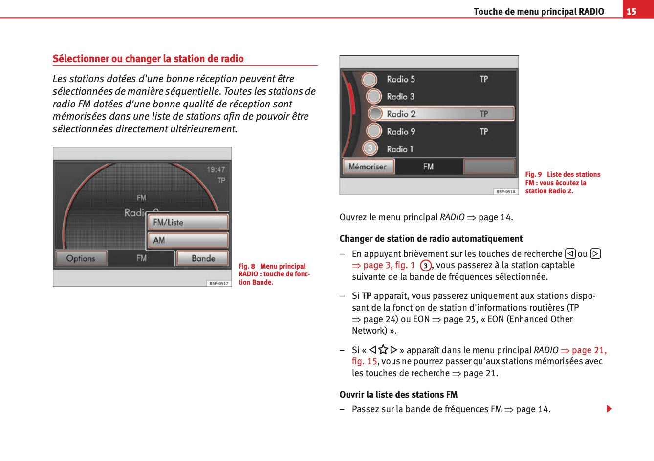 Seat Media System 2.0 Guide d’instructions