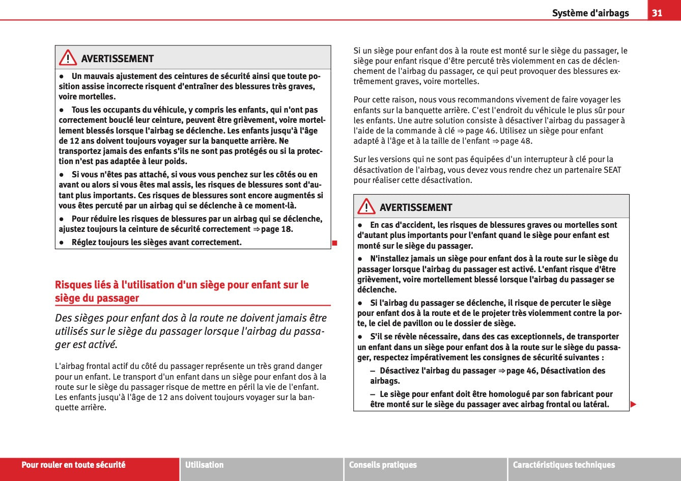 2009-2012 Seat Exeo Manuel du propriétaire | Français