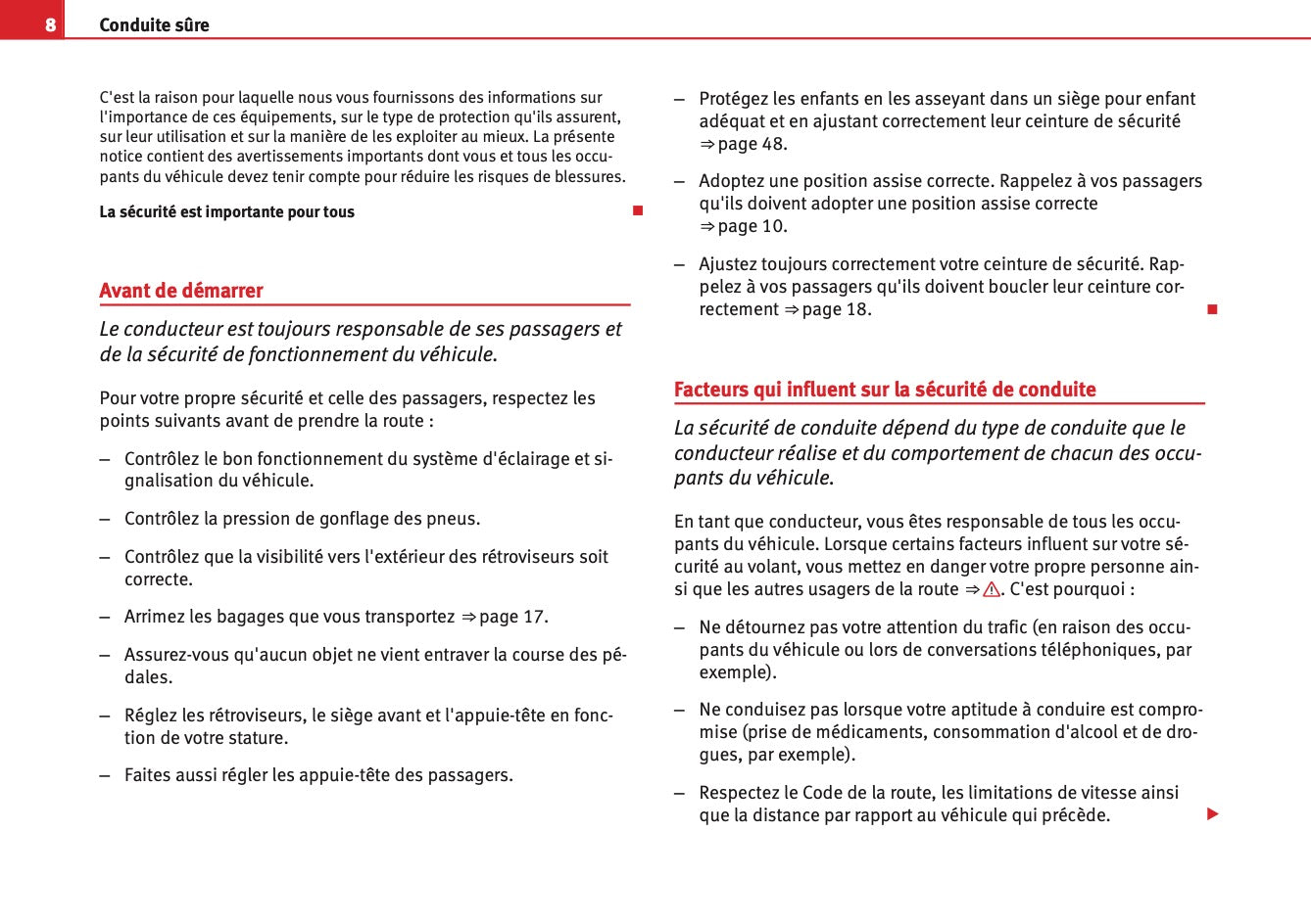 2009-2012 Seat Exeo Manuel du propriétaire | Français