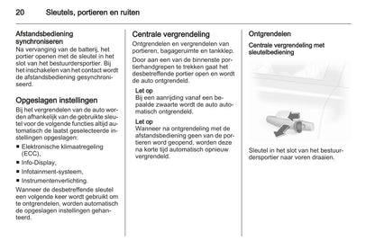 2006-2010 Opel Corsa Owner's Manual | Dutch