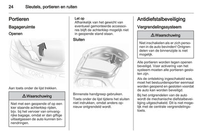 2006-2010 Opel Corsa Gebruikershandleiding | Nederlands