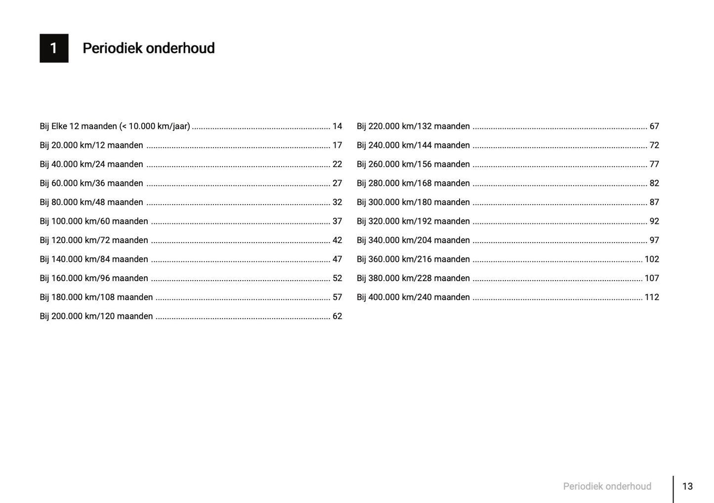 Onderhoudsboekje voor Volvo S80 2007 - 2016