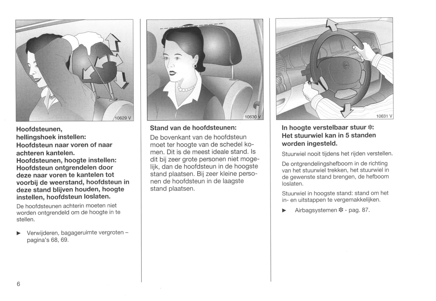 1999-2003 Opel Omega Gebruikershandleiding | Nederlands