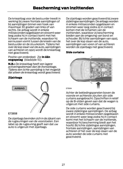 2011-2012 Ford Fiesta Gebruikershandleiding | Nederlands
