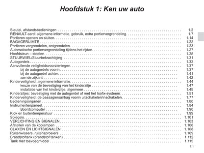 2014-2019 Renault Trafic Gebruikershandleiding | Nederlands