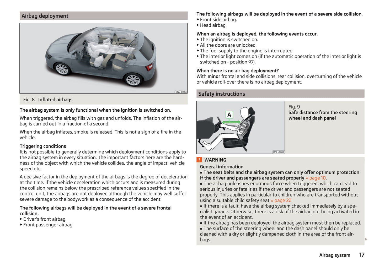 2016-2017 Skoda Fabia Owner's Manual | English