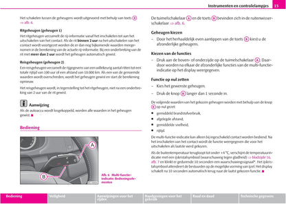 2007-2008 Skoda Fabia Owner's Manual | Dutch