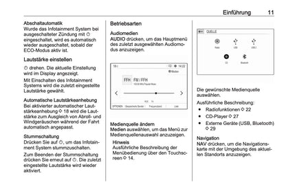 Opel Grandland X Infotainment Bedienungsanleitung 2017 - 2020