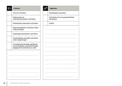 Onderhoudsboekje voor Seat Tarraco 2019 - 2023