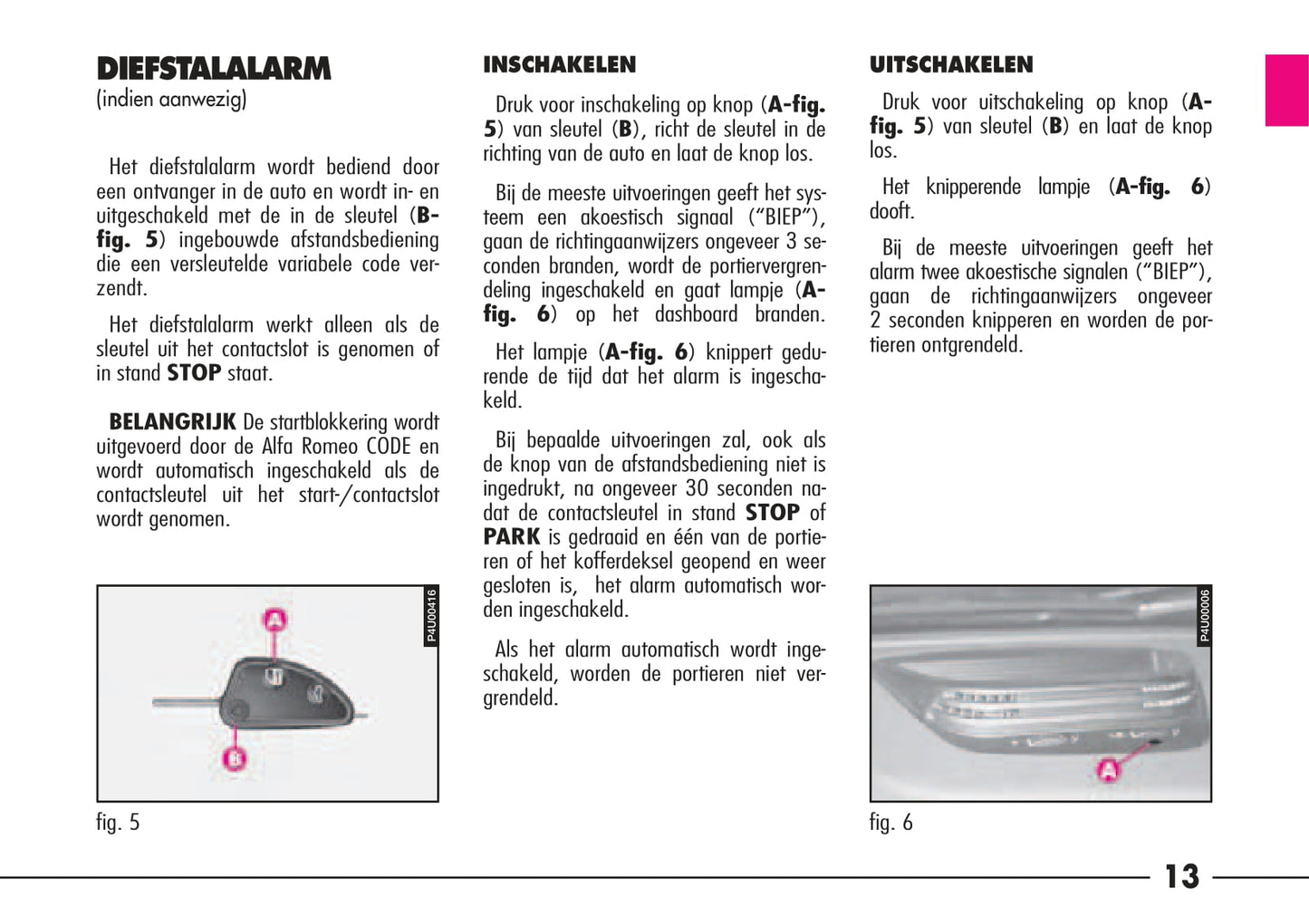 1997-2003 Alfa Romeo 156 Gebruikershandleiding | Nederlands