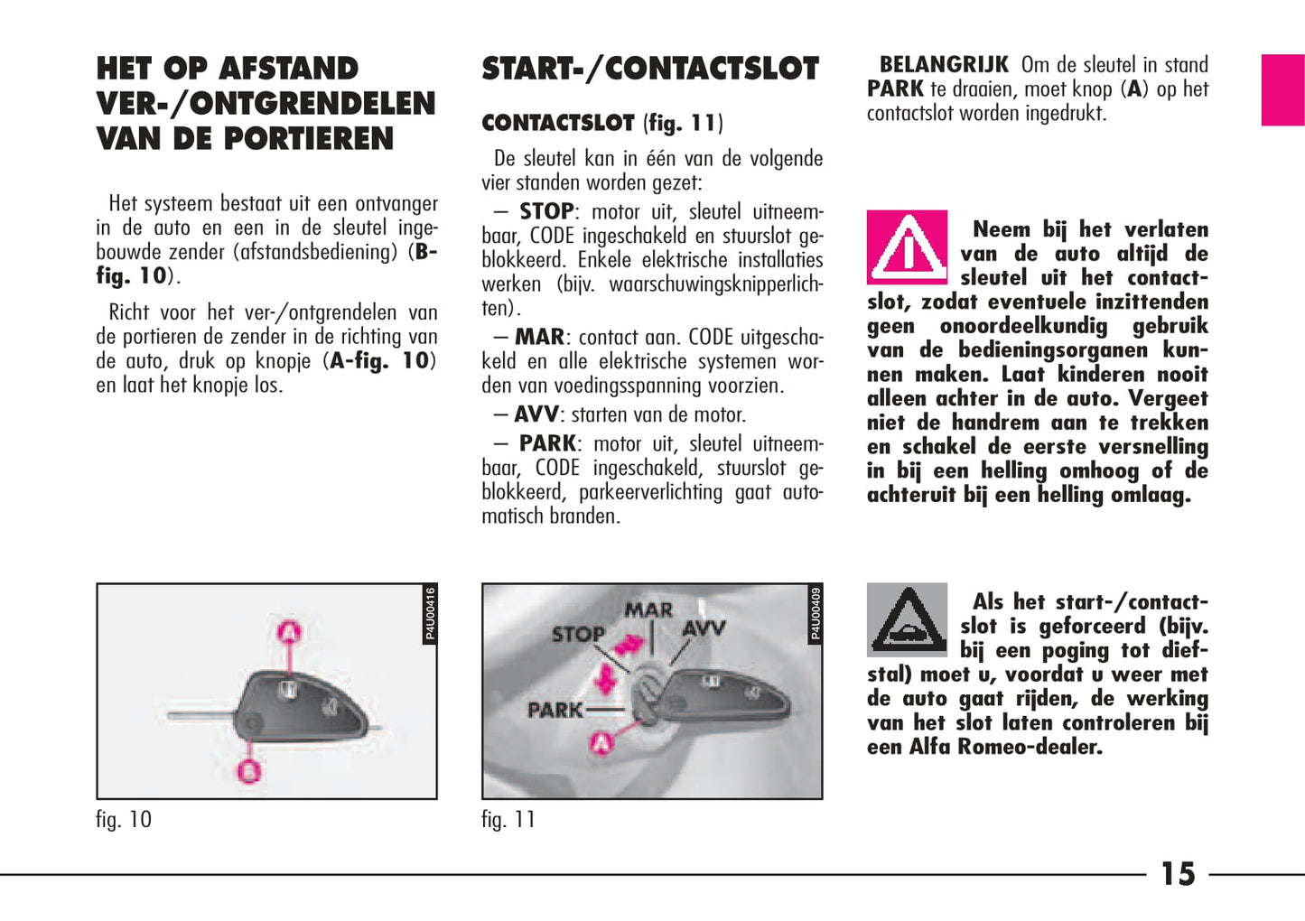 1997-2003 Alfa Romeo 156 Gebruikershandleiding | Nederlands