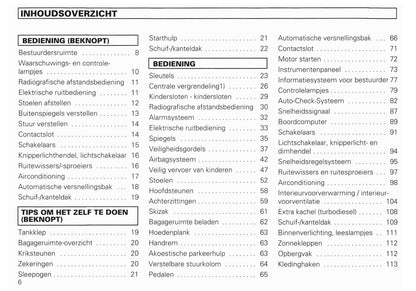 1994-2002 Audi A8/S8 Bedienungsanleitung | Niederländisch