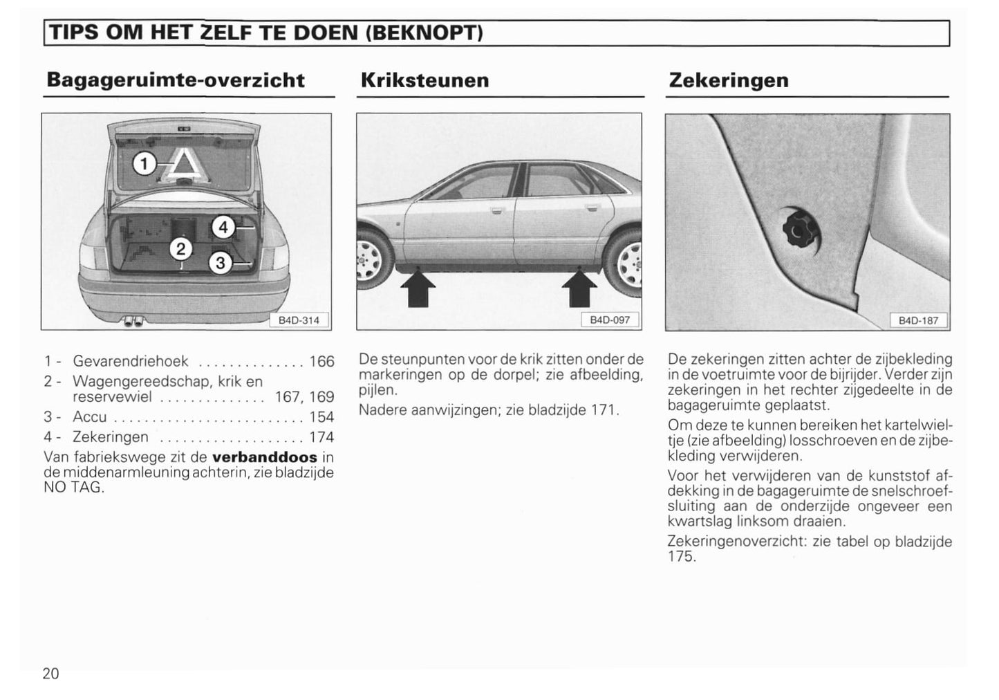 1994-2002 Audi A8/S8 Bedienungsanleitung | Niederländisch