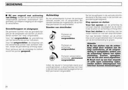 1994-2002 Audi A8/S8 Owner's Manual | Dutch