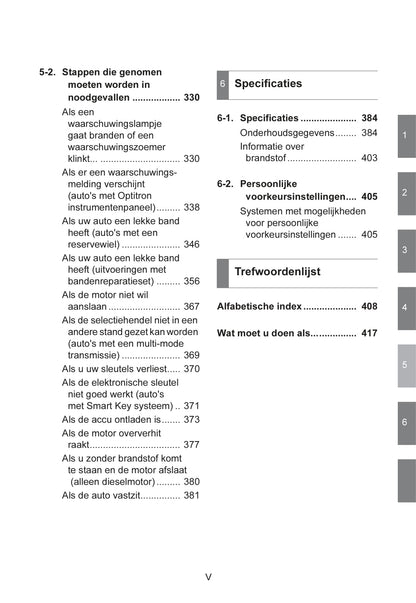 2007-2008 Toyota Auris Gebruikershandleiding | Nederlands