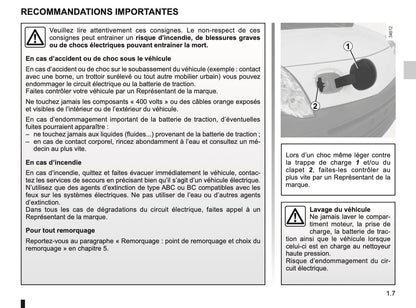 2011-2012 Renault Kangoo Z.E. Owner's Manual | French