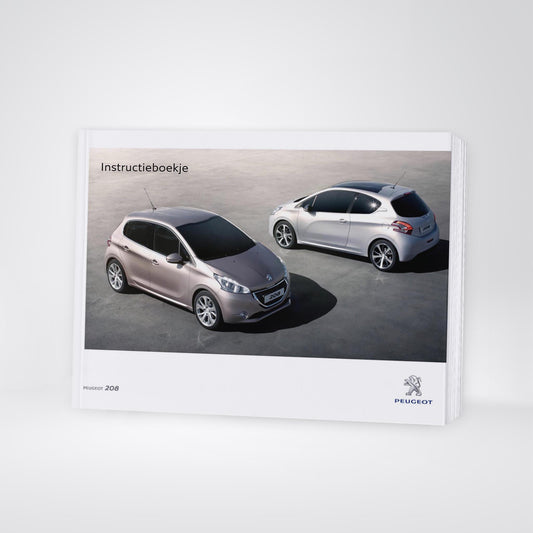 2012-2015 Peugeot 208 Gebruikershandleiding | Nederlands