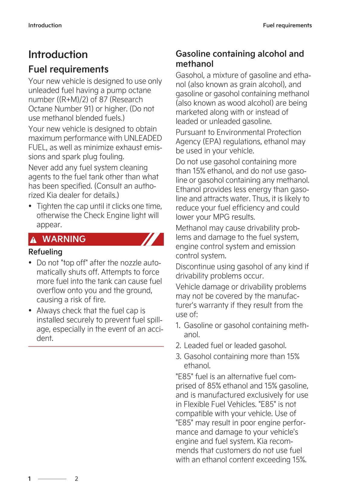 2023 Kia Sportage Owner's Manual | English