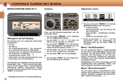 2006-2009 Peugeot 207 Gebruikershandleiding | Nederlands