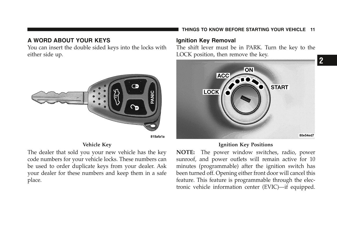 2006 Dodge Charger Owner's Manual | English