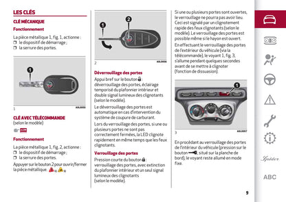 2017-2018 Alfa Romeo Giulia Gebruikershandleiding | Frans