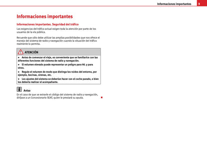 Seat Media System 2.2 Manual de Instrucciones 2010 - 2015