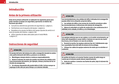 Seat Media System 2.2 Manual de Instrucciones 2010 - 2015