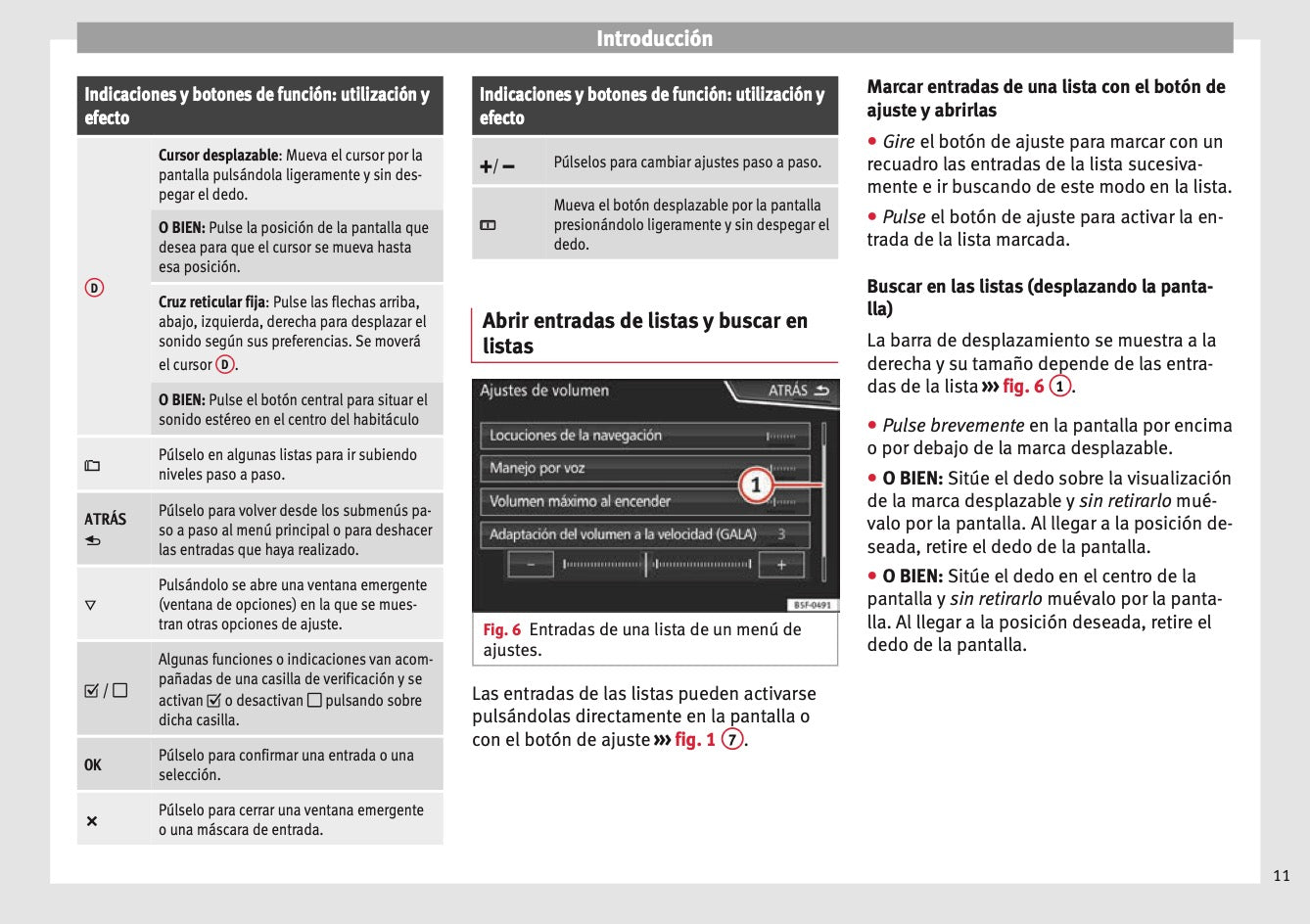 Seat Media System Plus Navi System Manual de Instrucciones 2015 - 2017