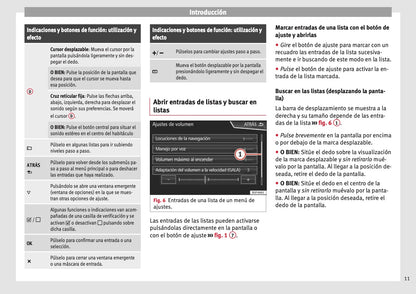 Seat Media System Plus Navi System Manual de Instrucciones 2015 - 2017