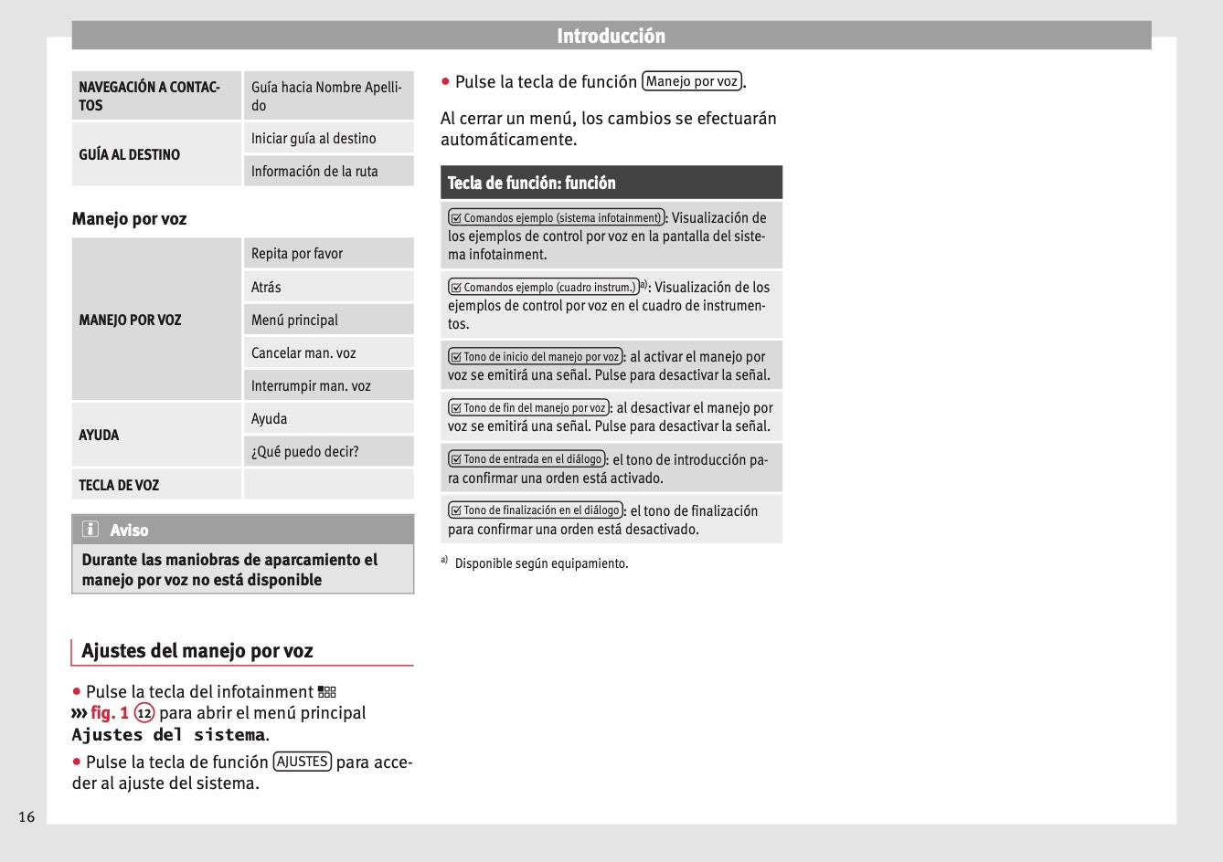 Seat Media System Plus Navi System Manual de Instrucciones 2015 - 2017