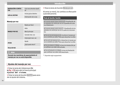 Seat Media System Plus Navi System Manual de Instrucciones 2015 - 2017