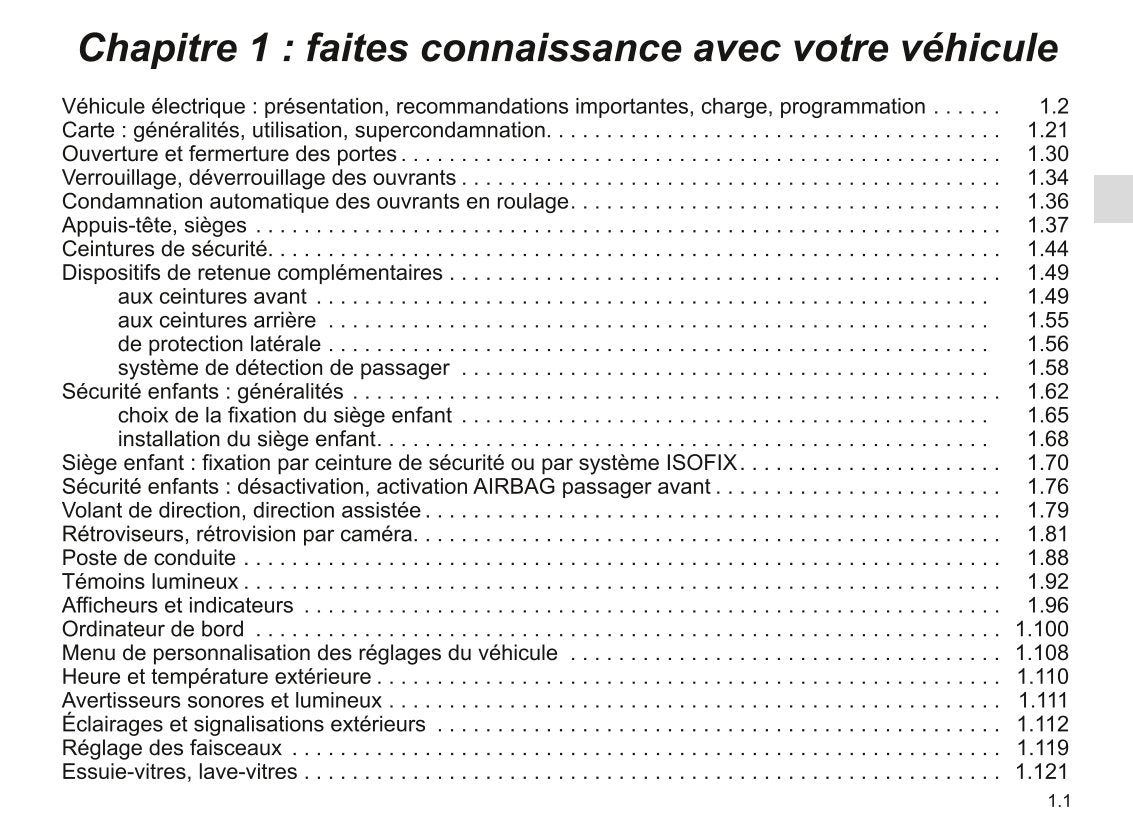 2022-2023 Renault Mégane Bedienungsanleitung | Französisch