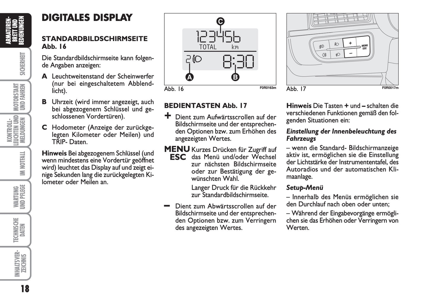 2013-2014 Fiat Linea Owner's Manual | German