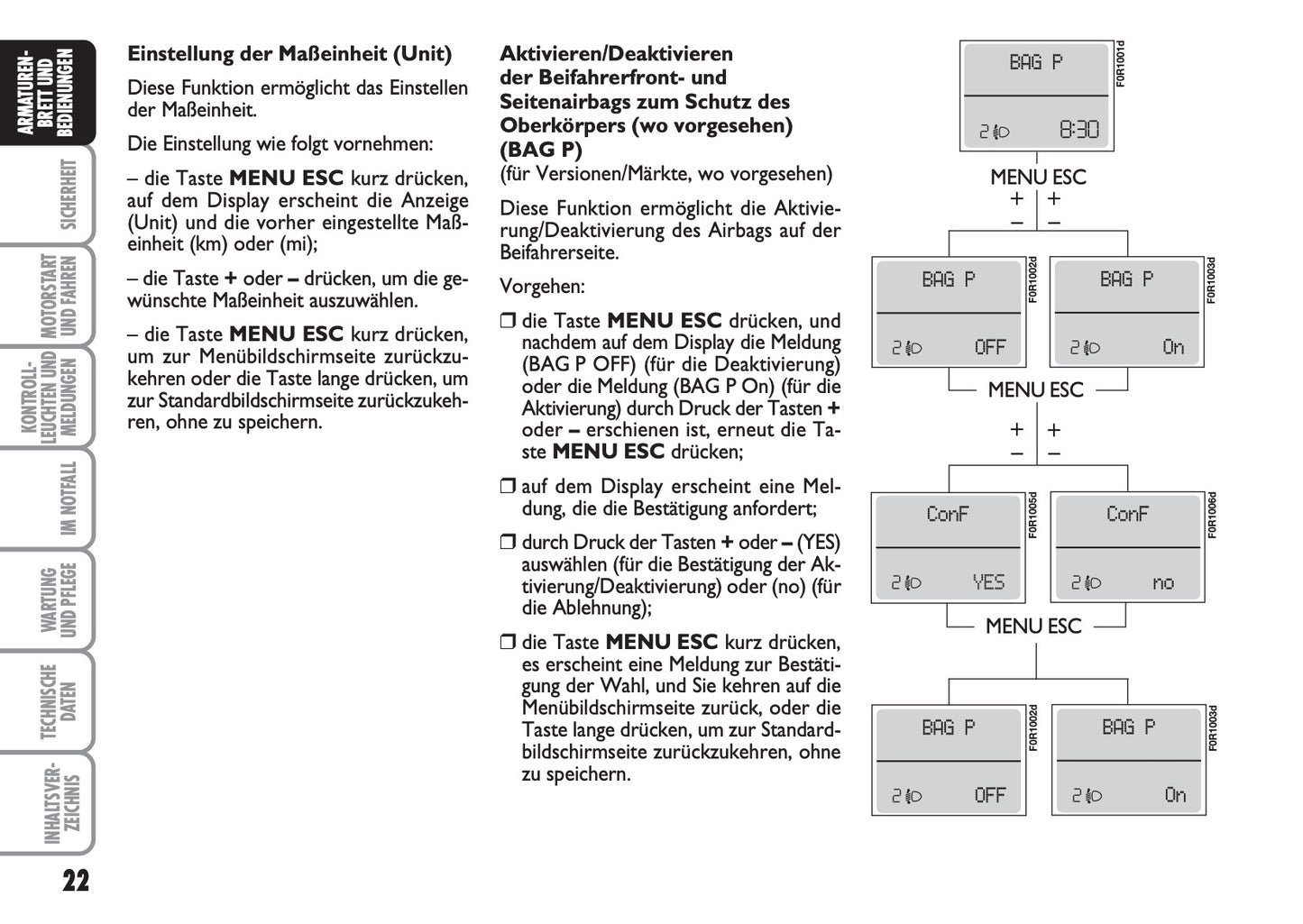 2013-2014 Fiat Linea Gebruikershandleiding | Duits