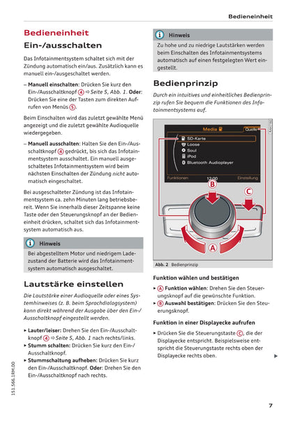 Audi Radio Concert Bedienungsanleitung 2016