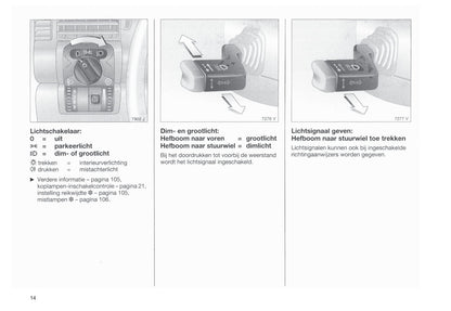 1999-2002 Opel Vectra Owner's Manual | Dutch