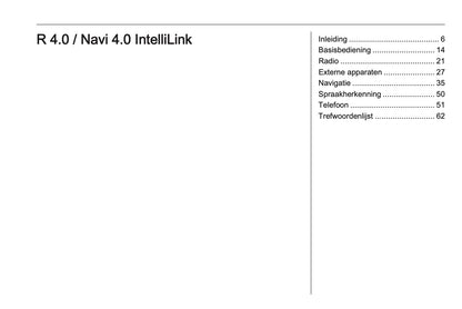 Opel Corsa Infotainment System Handleiding 2018 - 2019