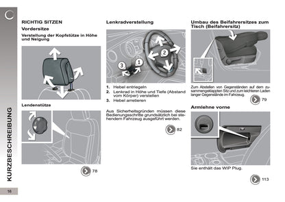 2012-2013 Peugeot 3008 HYbrid4 Owner's Manual | German