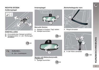 2012-2013 Peugeot 3008 HYbrid4 Owner's Manual | German