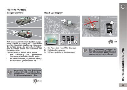 2012-2013 Peugeot 3008 HYbrid4 Owner's Manual | German