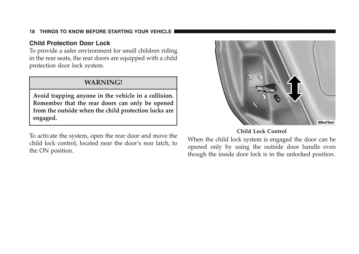 2006 Dodge Charger Owner's Manual | English