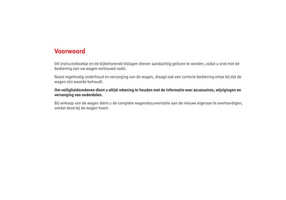 2009-2015 Seat Altea XL Owner's Manual | Dutch
