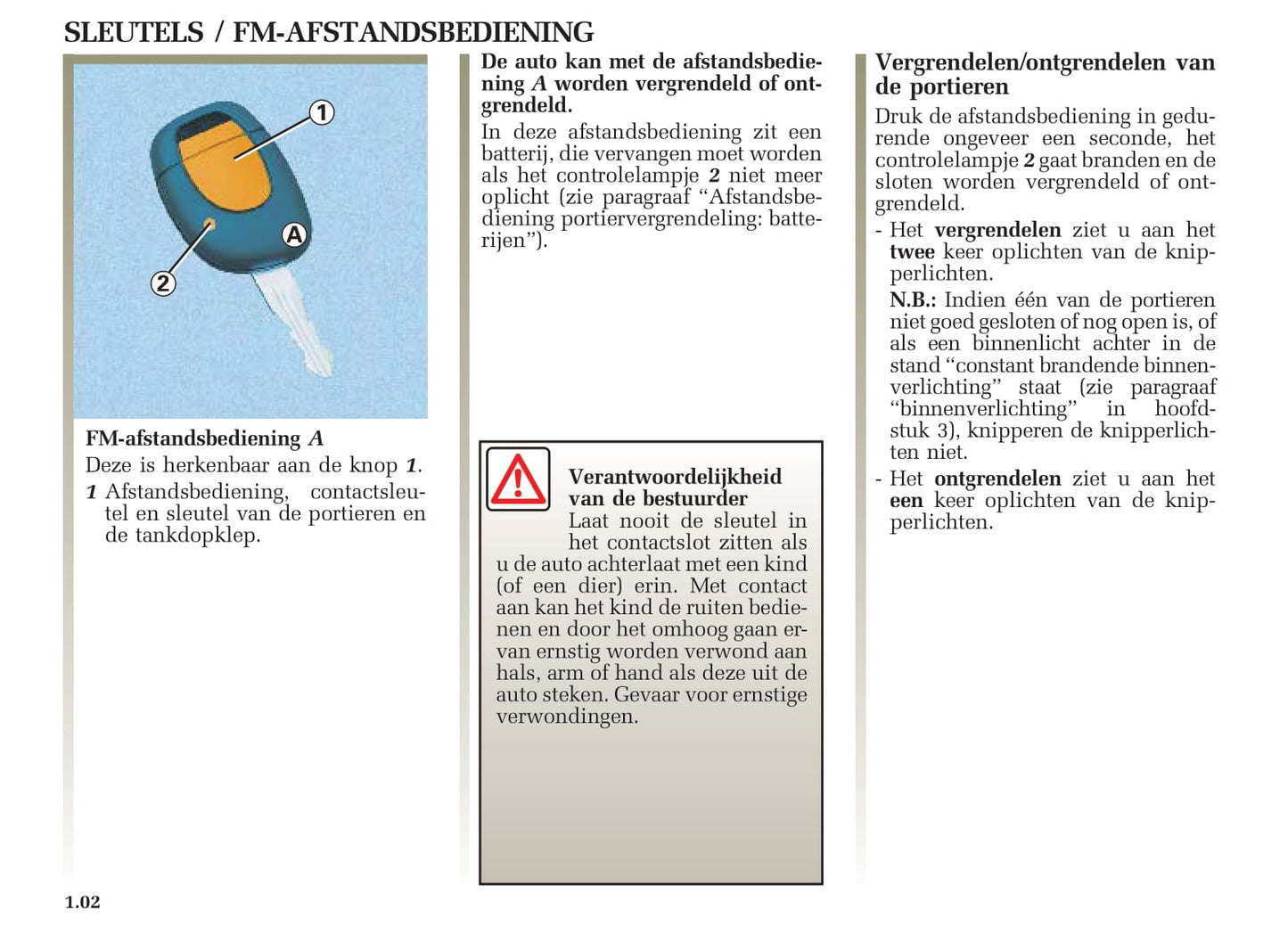 2005-2006 Renault Clio Gebruikershandleiding | Nederlands