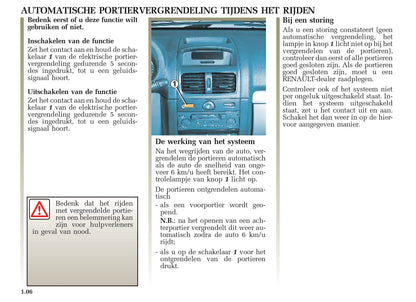 2004-2009 Renault Clio Gebruikershandleiding | Nederlands