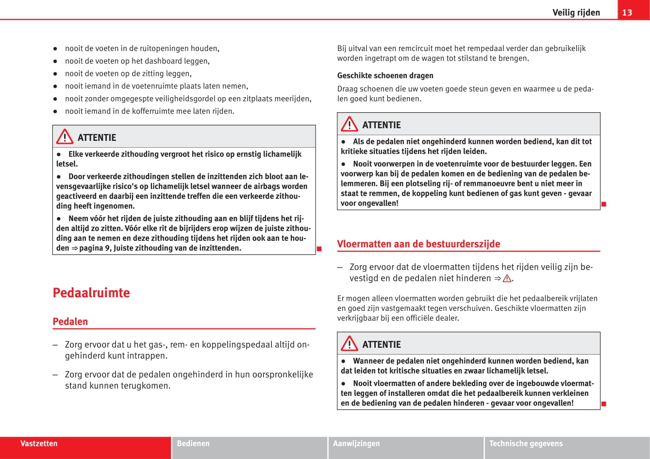 2012-2015 Seat Ibiza Bedienungsanleitung | Niederländisch