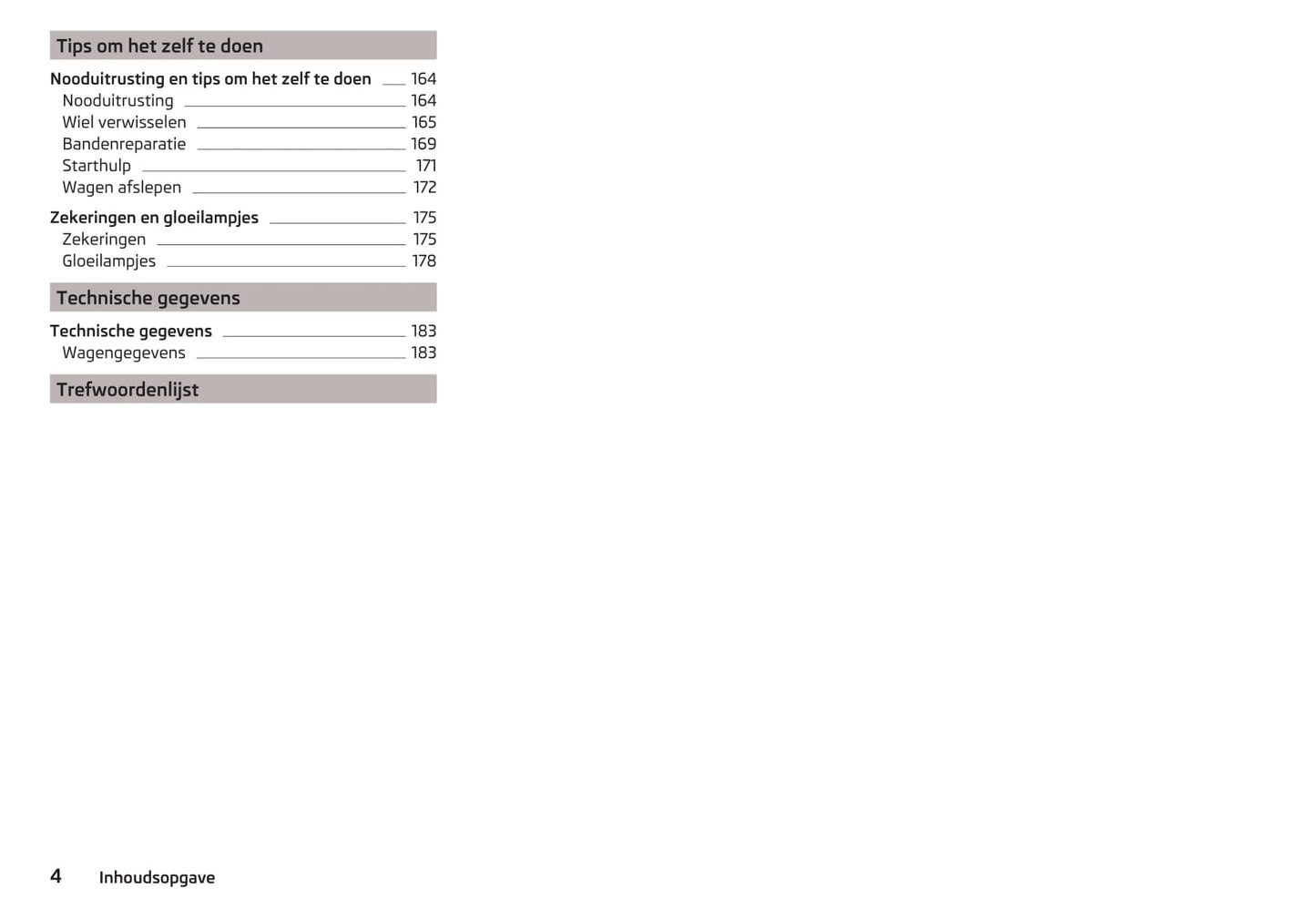 2014-2015 Skoda Fabia Gebruikershandleiding | Nederlands