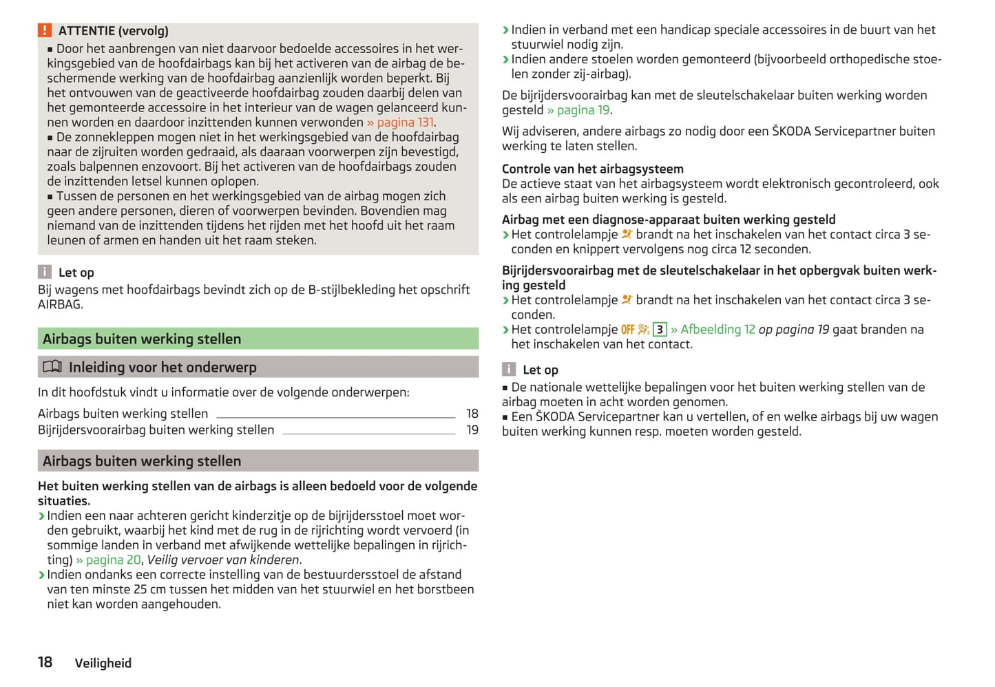 2014-2015 Skoda Fabia Owner's Manual | Dutch