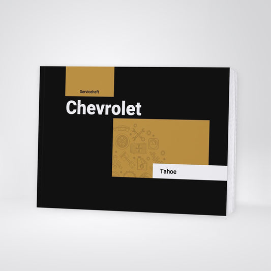 Serviceheft Chevrolet Tahoe 2000 - 2006