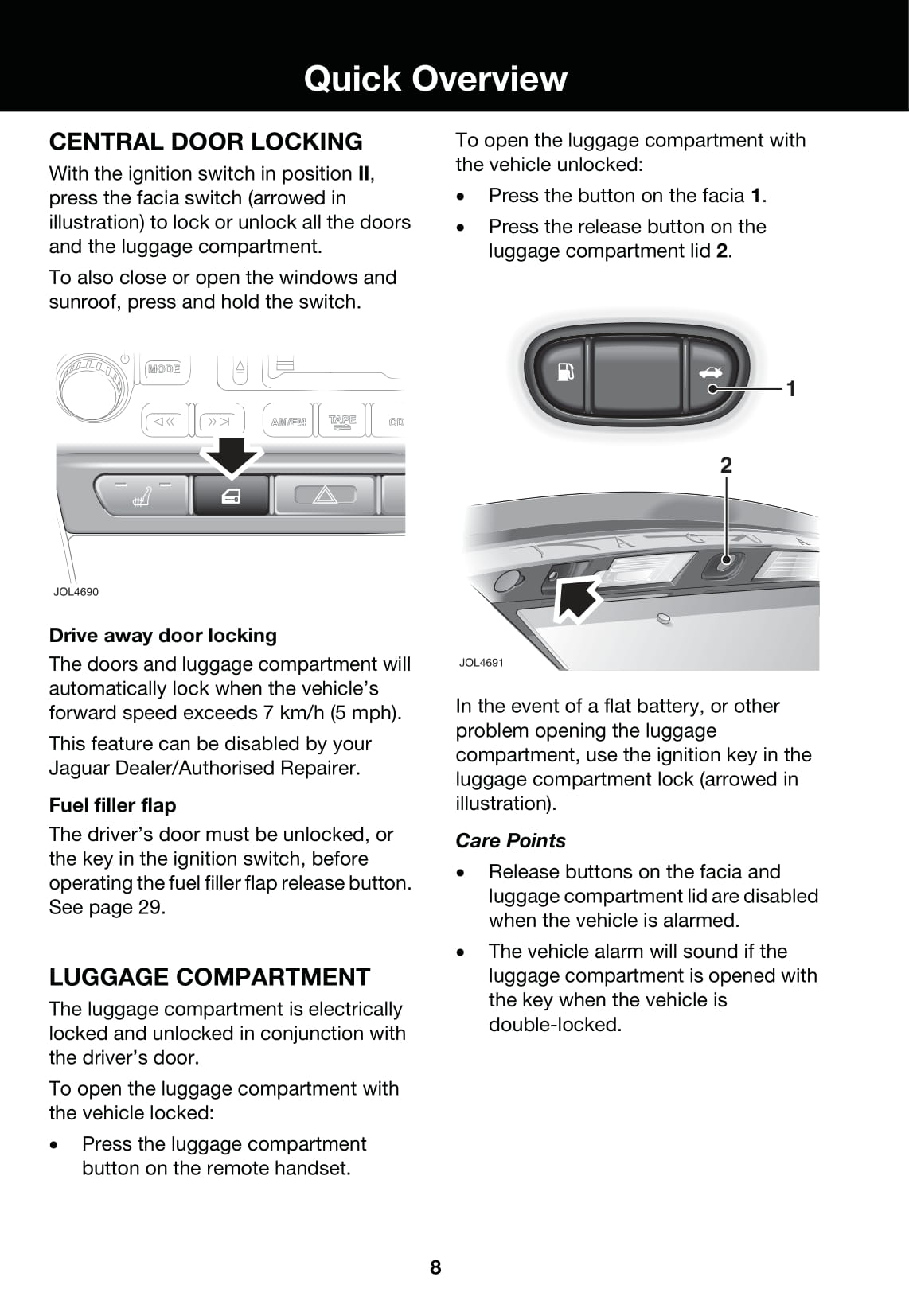 2007-2008 Jaguar S-Type Gebruikershandleiding | Engels